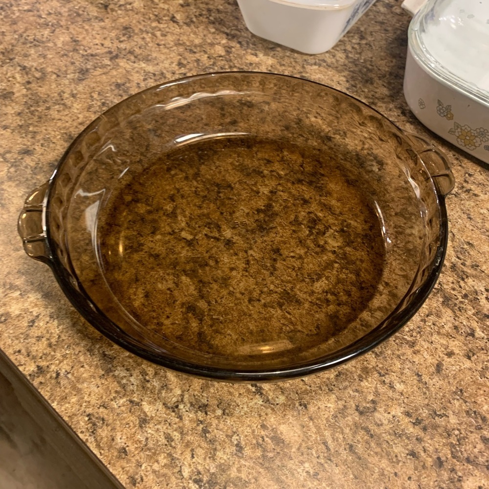 Amber Glass Baking Dish